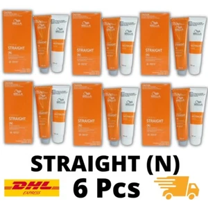 6x Wella Straight Hair Intense Resistant Creatine+ N/R Cream Wellastrate - Picture 1 of 13