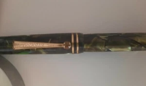 Vintage Wahl Eversharp 14k Flex Marble Fountain Pen - Picture 1 of 6