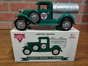 Conoco Continental Oil Company 1929 Ford Model A Tanker Bank Vintage - Picture 1 of 8