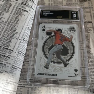 2022 Panini Mosaic Justin Verlander Aces A-7 - Bild 1 von 6