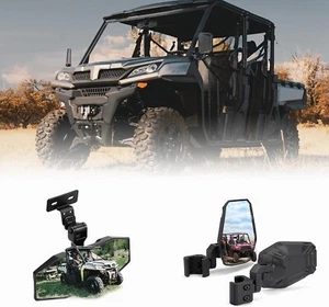 UTV Rear View Center+ Side Mirror for Pro-Fit CFMOTO Uforce 1000/1000 XL 2019-25 - Picture 1 of 13