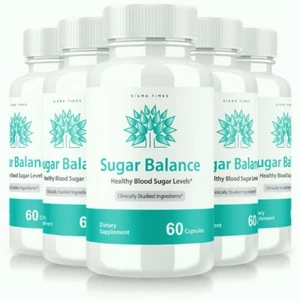 (5 Pack) Sugar Balance Capsules, Blood Sugar Balance Blood Sugar Support - Picture 1 of 8