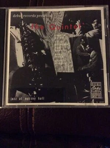 The Quintet Jazz at Massey Hall cd-debut-5044-vg+ - Picture 1 of 3