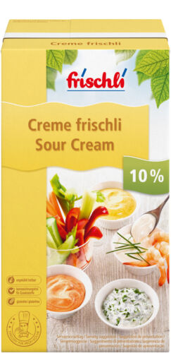 Frischli Saure Sahne mit leichtem Creme fraiche Geschmack 1000g
