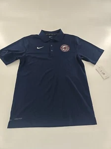 Uconn Huskies Back To Back Champions Nike Golf Dri-Fit Polo Mens Blue New Size S - Picture 1 of 9