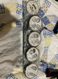 ‘95/‘96 Pittsburgh Penguins Northeastern Champions 5 Puck Set, New and Sealed! - Picture 1 of 8