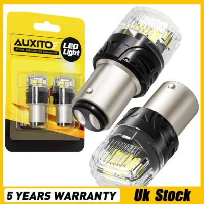 2pcs 380 P21/5W 1157 BAY15D LED Parking DRL Backup Light Bulb CANBUS Error Free - Image 1 of 4