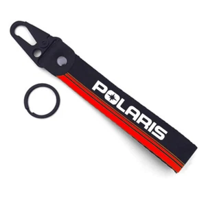 POLARIS Metal Key Ring Hook Key Chain ATV/UTV, SNOWMOBILE Motorcycle NEW - Picture 1 of 1
