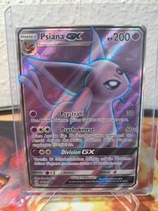 Pokemon Espeon GX, Full Art, Sun and Moon Base Set, DE 140/149 - Bild 1 von 2