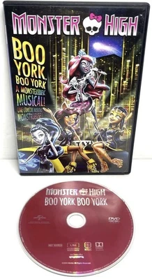 Monster High Boo York Boo York (DVD, 2015, Animated Musical, OOP) Cad - Image 1 of 4