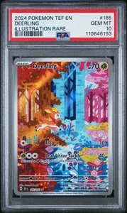 Deerling #165 2024 Pokemon Tef Fuerzas Temporales PSA 10 Ilustración Raro - Imagen 1 de 2