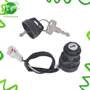Ignition Key Switch For Yamaha Wolverine 350 YFM350X/ YFM350FX 4x4 2002-2009 - Picture 1 of 8