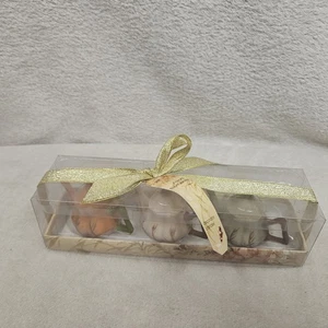 Lava Candles Tea Pots Asian Elements Decorator Candle Tea Party Set Of 3  - Picture 1 of 6