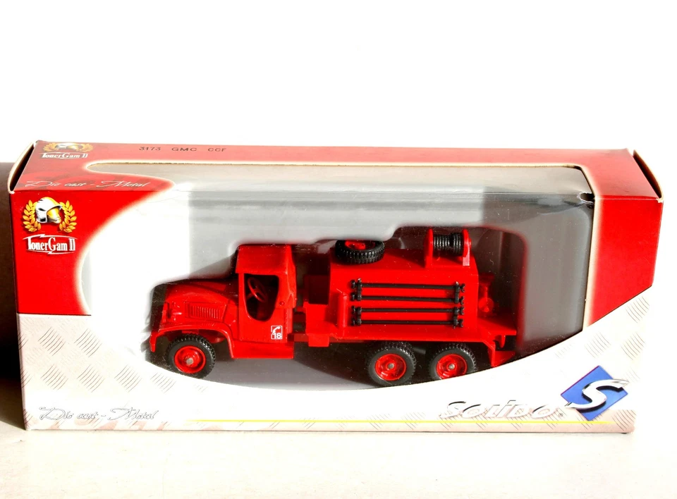 SOLIDO 1/50 MINIATURE POMPIER 3173 CAMION GMC CCF, VEHICULE SECOURS ET INCENDIE - Photo 1/1
