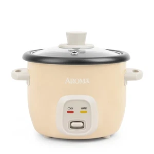 ® Mini Rice Cooker, 2-Cup (Uncooked) / 4-Cup (Cooked), Grain Cooker, Soup Mak... - Picture 1 of 8