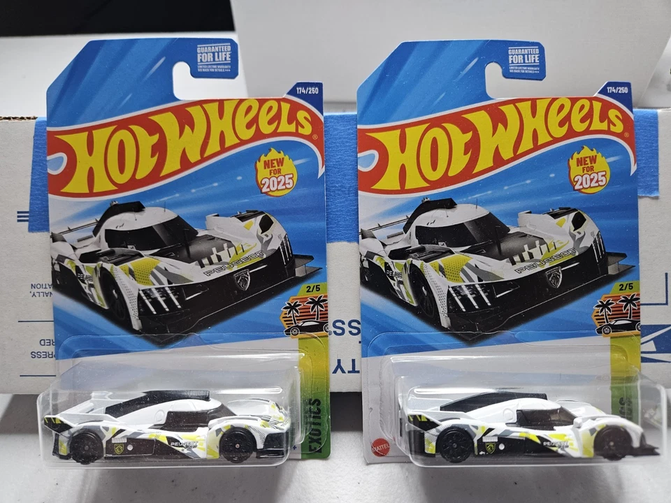 Hot Wheels Exotics Peugeot 9x8 Hypercar Lote de 2 Foto 1 de 1