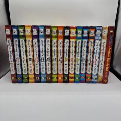 Diary of a Wimpy Kid 1-15 Book Series & 2 Additional Books Hardcover Lot Of 17 - Image 1 of 3