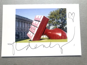 CLAES OLDENBUREG (†2022) original signed  Foto 10x15 Autogramm - Bild 1 von 1