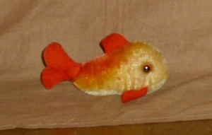Steiff-Fisch-ohne Id`s-Mohair-11cm-Note 1 - Bild 1 von 7