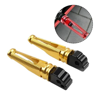 Pedales reposapiés de pasajero trasero reposapiés para BMW HP4 S1000RR S1000R amarillo Foto 1 de 4