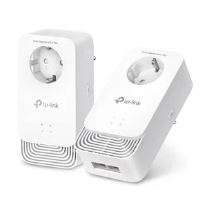 TP-Link PG2400P KIT G.hn2400 Powerline 2er Kit weiß 1428 MBit/s MIMO BRANDNEU - Photo 1/4