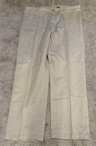 Lee Relaxed Fit khakifarbene Hose 40 x 32 knitterarm flache Vorderseite brandneu - Bild 1 von 4