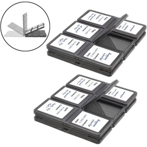 Estuche para tarjetas de memoria de 36 ranuras soporte de almacenamiento para 12 tarjetas SD + 24 MSD TF Micro SD - Imagen 1 de 3