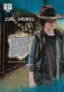 The Walking Dead Road To Alexandria, Carl Grimes Wardrobe Relic Card R-CG #03/50