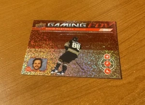 David Pastrnak 2024-25 Upper Deck Gaming FOV Speckle #GFOV-4 - Bild 1 von 1