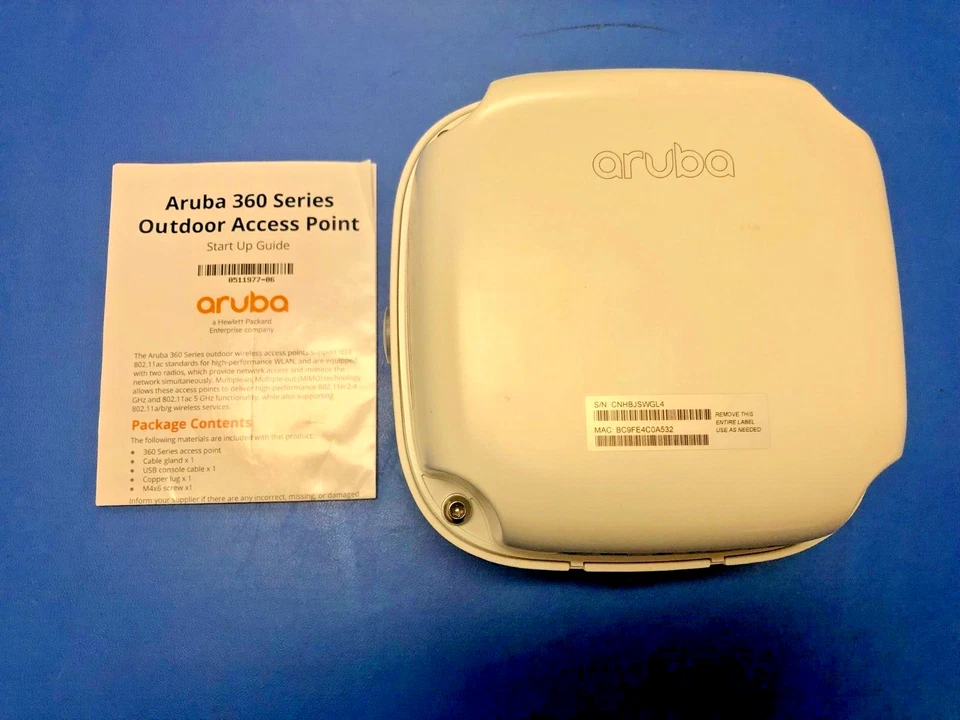 Aruba APEX0365 Outdoor Access Point / AP-365   - JX967A - New Open Box - Image 1 of 4