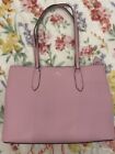 Kate Spade Soft Pink Medium Tote Bag Authentic Spade Design Lining