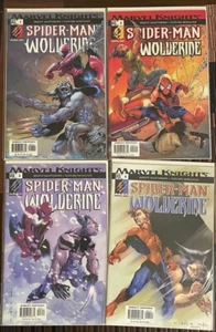 Spider-Man & Wolverine #1-4 Limited Series Complete Set 2003 NM Marvel Knights - Picture 1 of 1