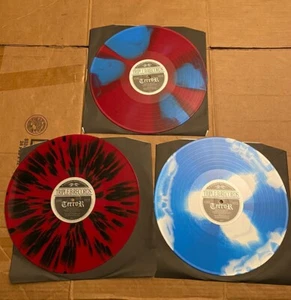 Terror Always The Hard Way Exclusive Red Blue Colored Vinyl LP Records Lot of 3 - Picture 1 of 2