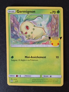 Chikorita 2/25 Promo Mcdonald's 2021 Pokemon Card French - Picture 1 of 2