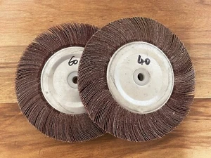 8in Flap Sanding Wheels 8" x 1" x 1" A/O 180 Grit Unmounted - Wholesale - Picture 1 of 1