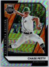 2021 Panini Elite Extra Edition Optic Holo #26 Chase Petty NM-MT Twins