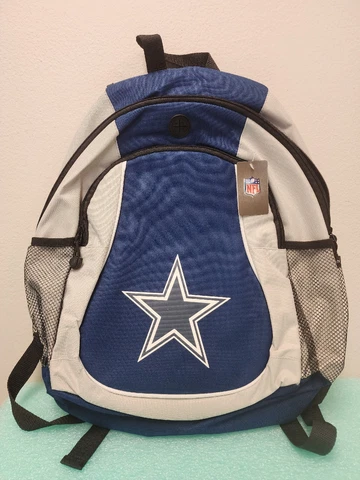 Dallas Cowboys NFL Licensed 17" Backpack  - Deadstock New with Tags Cover