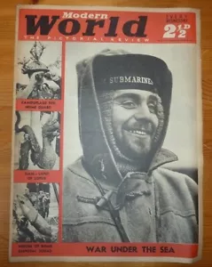 MODERN WORLD No 32 Vol 1 26TH OCT 1940 WAR UNDER THE SEA COVER - Bild 1 von 7