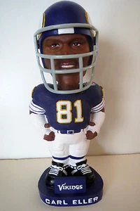 Carl Eller, MN. Vikings NFL Legend Bobblehead Limited Edition of only 2,520 AG. - Picture 1 of 3