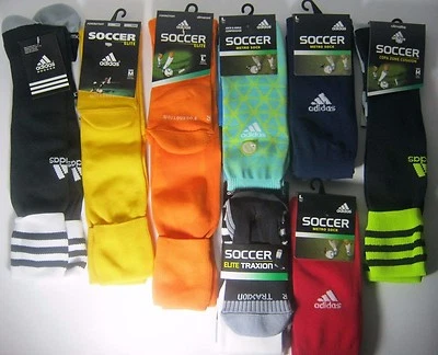 Calcetines de fútbol Adidas color seleccionado talla XS pequeños medianos o grandes nuevos Foto 1 de 4