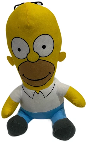The Simpsons Homer Simpson 8" Stuffed Plush Toy Doll by Toy Factory 2021 Cover