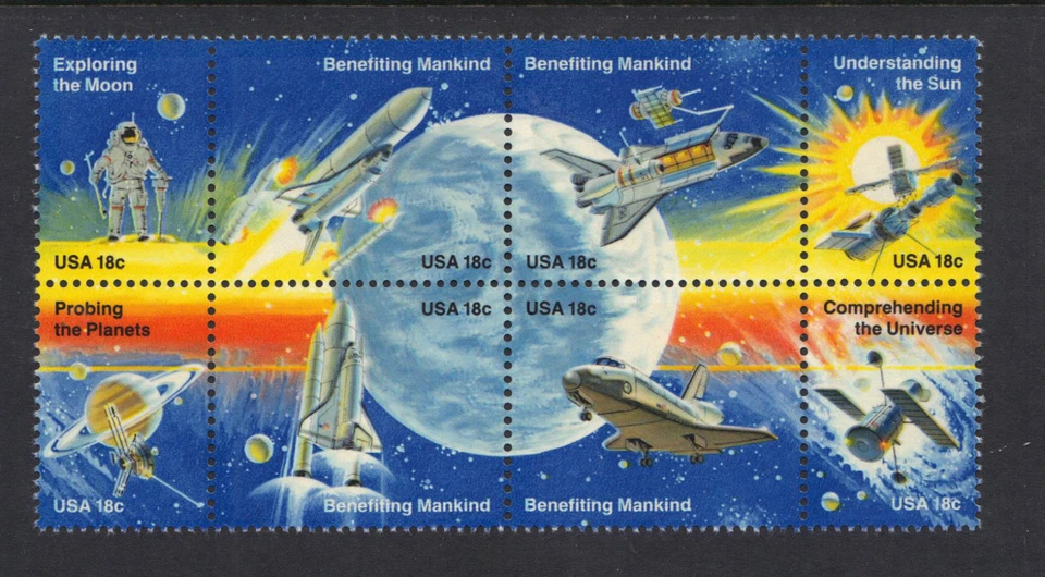 US Scotts #1919a Block of 8 Fine /Very Fine MNH Cat. Value $2.80        #463x - Image 1 of 1