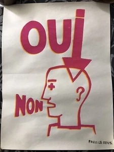 PARIS 68 REDUX Signed Print Very Rare free Banksy Art - Picture 1 of 9