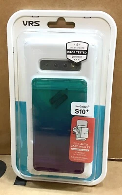 Funda Deslizante Diseño VRS Damda Galaxy s10 Plus- Note 10-Note 10+ Blanco Verde Púrpura Foto 1 de 4