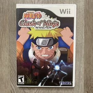 Naruto Clash of Ninja Revolution 1 Nintendo Wii Game Tested Working No Manual - Picture 1 of 8