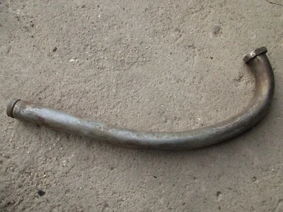 DKW RT 200 250 H Krümmer mit Krümmermutter original exhaust pipe - Bild 1 von 4