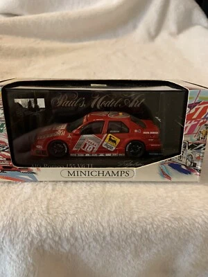 1:43 diecast Minichamps Alfa Romeo 155 V6 T1 #10,  DTM 1994, S. Modena     (197) - Image 1 of 4