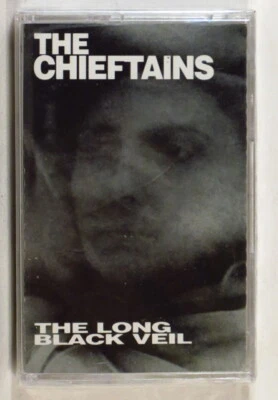 THE CHIEFTAINS ‎– The Long Black Veil 1995 1ST US cassette SEALED  - Image 1 of 2