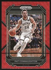 2022-23 Panini Prizm Prizms Ruby Wave #97 Pat Connaughton