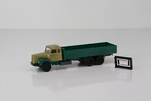 VK Scania 111 Hauber plataforma dorada/verde exclusiva de Marco's Trucks /VKN21-2 - Imagen 1 de 2